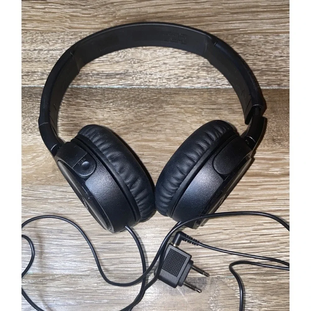 Sony MDR-ZX110NC Noise Cancelling Headphones MDRZX110NC Black On Ear Headphones